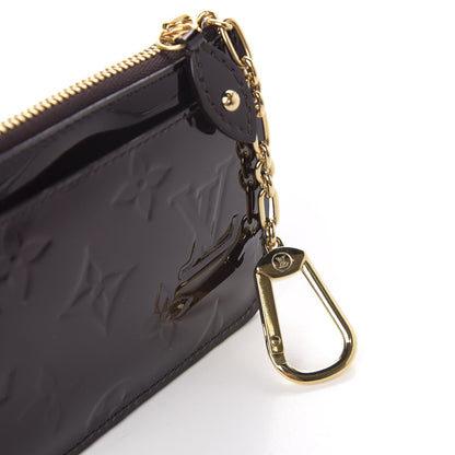 Louis Vuitton Vernis Key Pouch Amarante 7 of 10