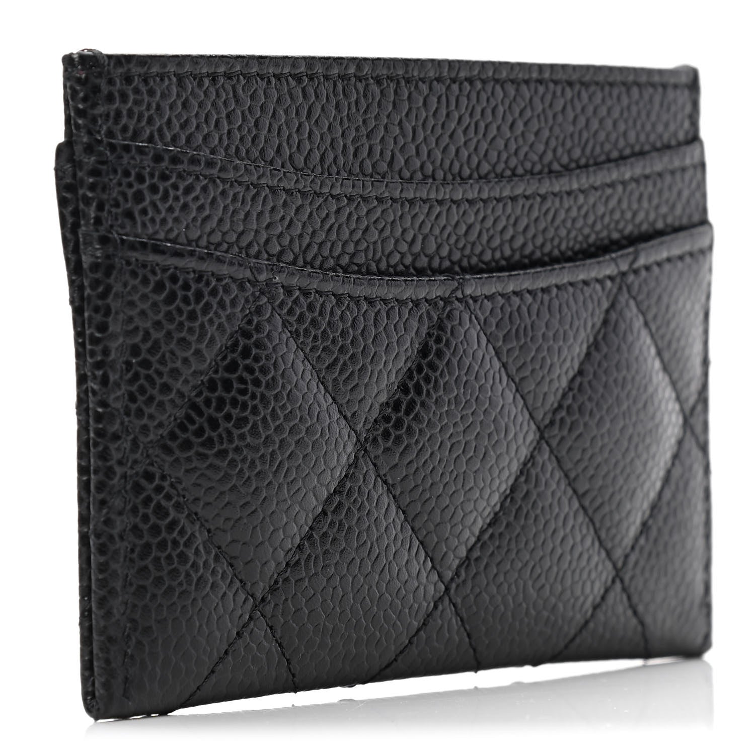 Chanel Caviar Quilted Card Holder Black 2 of 5