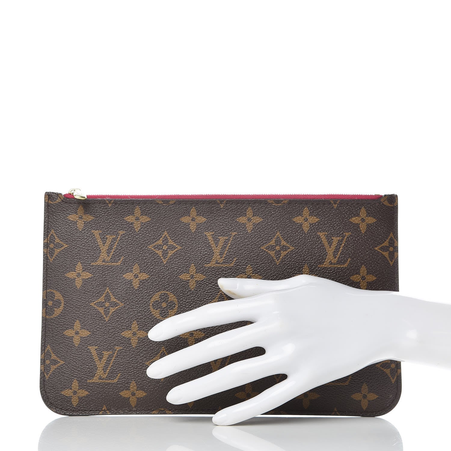 Louis Vuitton Monogram Neverfull MM GM Pochette Pivoine 2 of 11