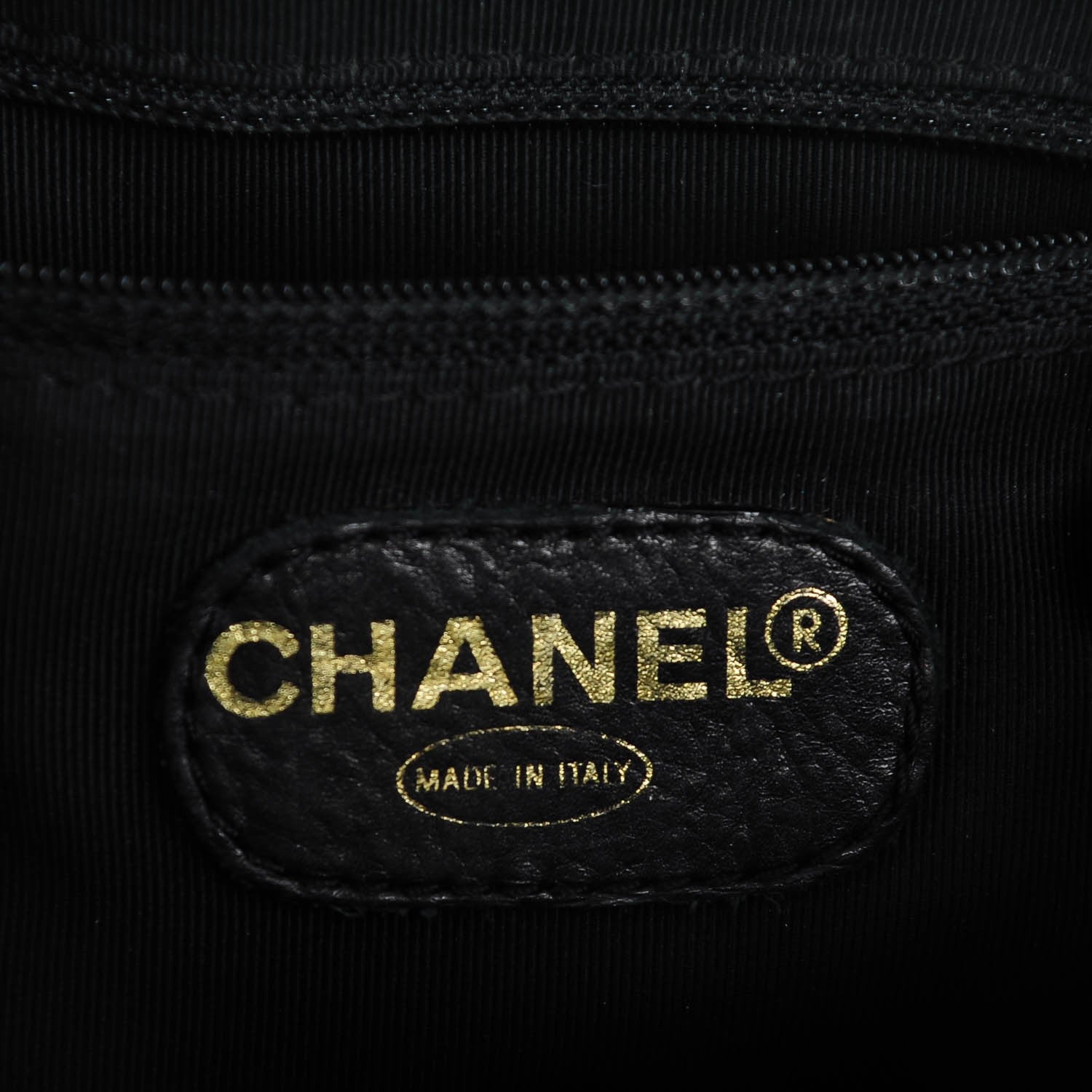 Chanel Lambskin Chain CC Small Tote Black 6 of 9