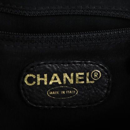 Chanel Lambskin Chain CC Small Tote Black 6 of 9
