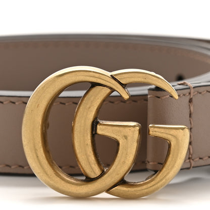 Gucci Calfskin Double G 20mm Belt 75 30 Porcelain Rose 6 of 6