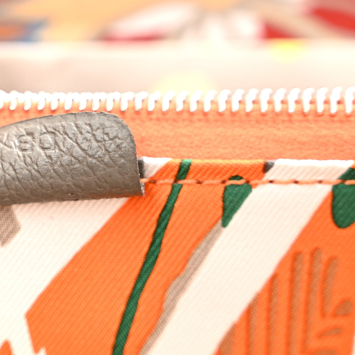Hermes Evercolor Barenia Silk'In Wallet 8 of 9