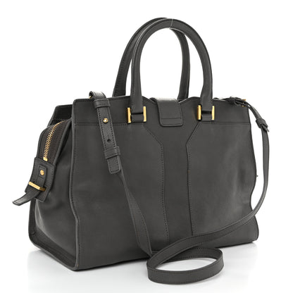Saint Laurent Sheepskin Small Cabas Chyc Grey 3 of 12