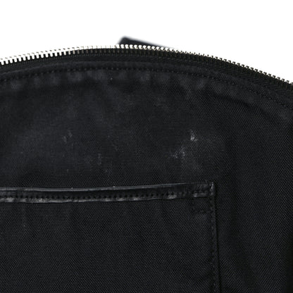 Saint Laurent Twill Patches City Backpack Black 10 of 11