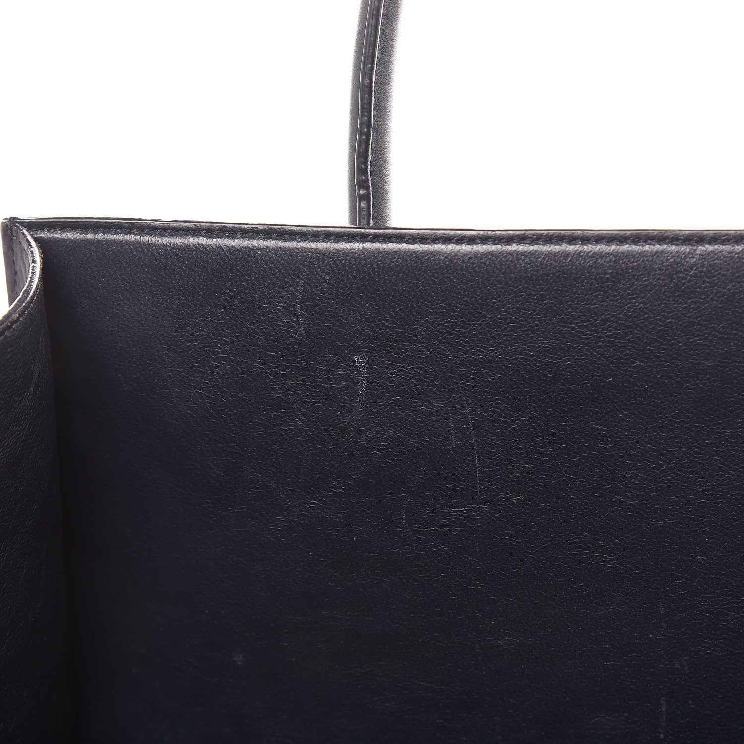 Celine Crocodile Embossed Nubuck Medium Phantom Luggage Navy Blue 16 of 18
