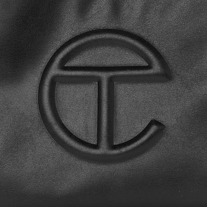 Telfar Vegan Leather Small Shopping Bag Black 10 of 12