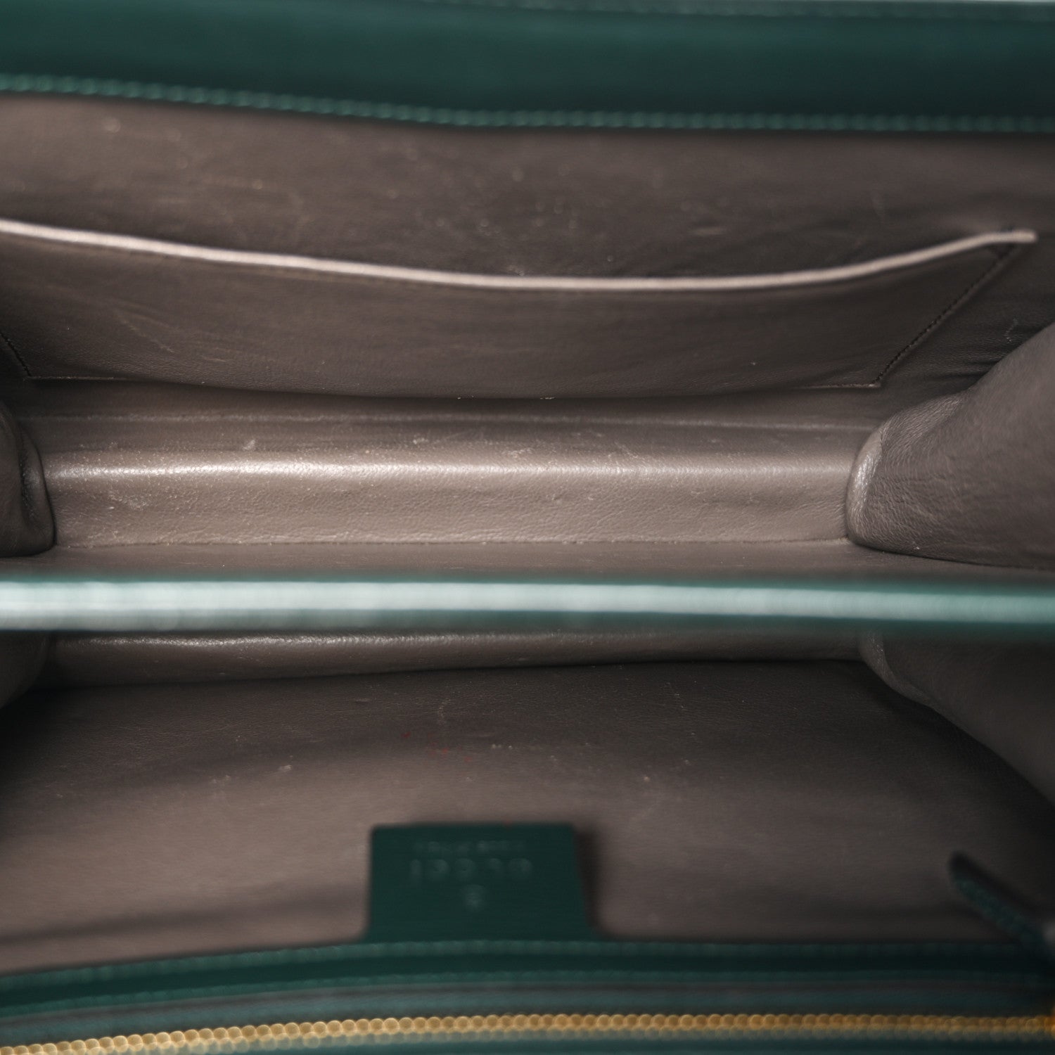 Gucci Azalea Calfskin Small Sylvie 1969 Top Handle Bag Green 5 of 16