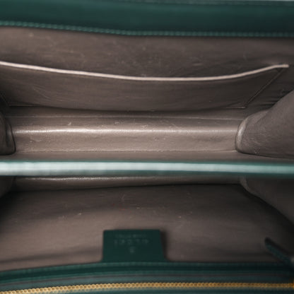 Gucci Azalea Calfskin Small Sylvie 1969 Top Handle Bag Green 5 of 16