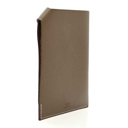Hermes Epsom Tarmac PM Passport Holder Etoupe 3 of 6