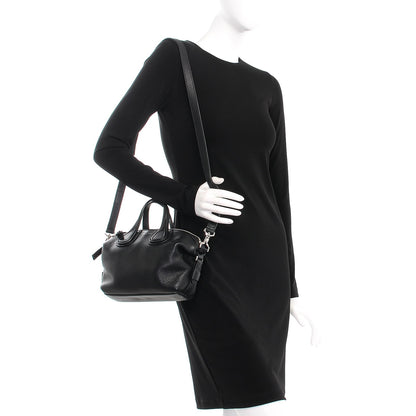Givenchy Waxed Calfskin Micro Nightingale Black 2 of 8