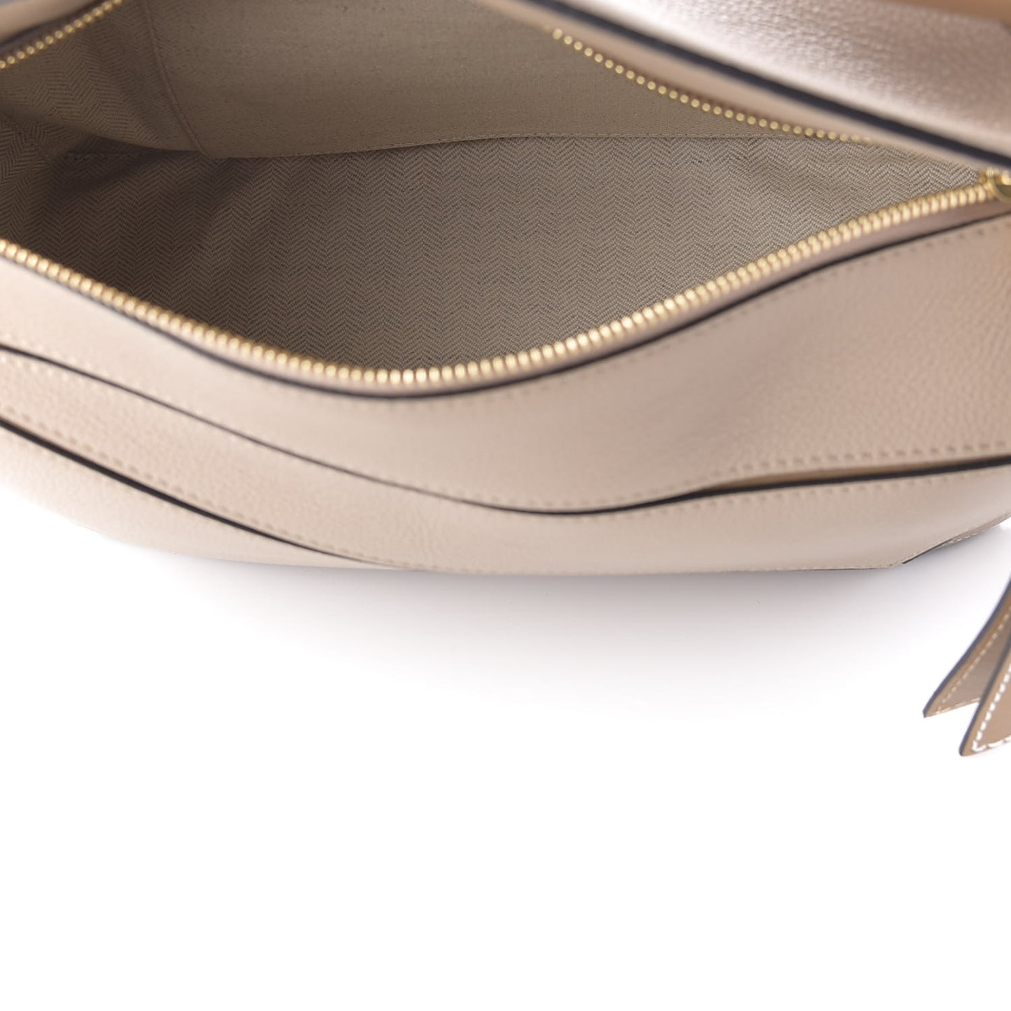 Calfskin Medium Puzzle Bag Sand Mink