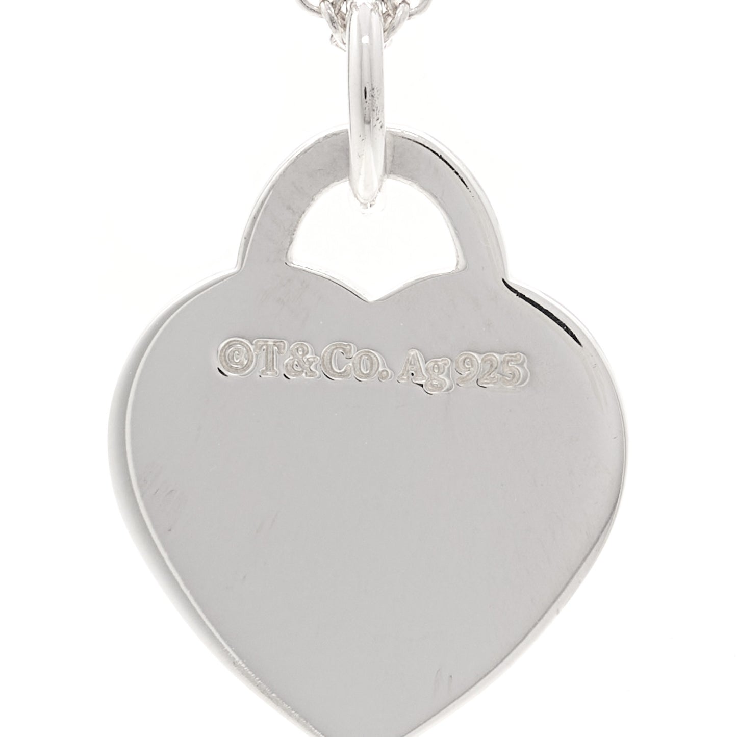 Sterling Silver Small Return To Tiffany Heart Pendant Necklace
