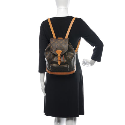 Louis Vuitton Monogram Montsouris MM Backpack 2 of 13