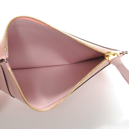 Louis Vuitton Calfskin Jeanne Wallet Zippered Insert Rose Ballerine 5 of 7