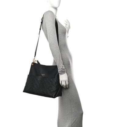 Louis Vuitton Empreinte Maida Hobo Black 2 of 10