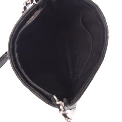 Chanel Quilted Lambskin Crossbody Bag Black 6 of 7