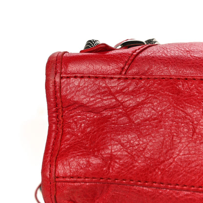 Balenciaga Agneau Giant 12 Silver Hardware Mini City Rouge Cardinal 25 of 25