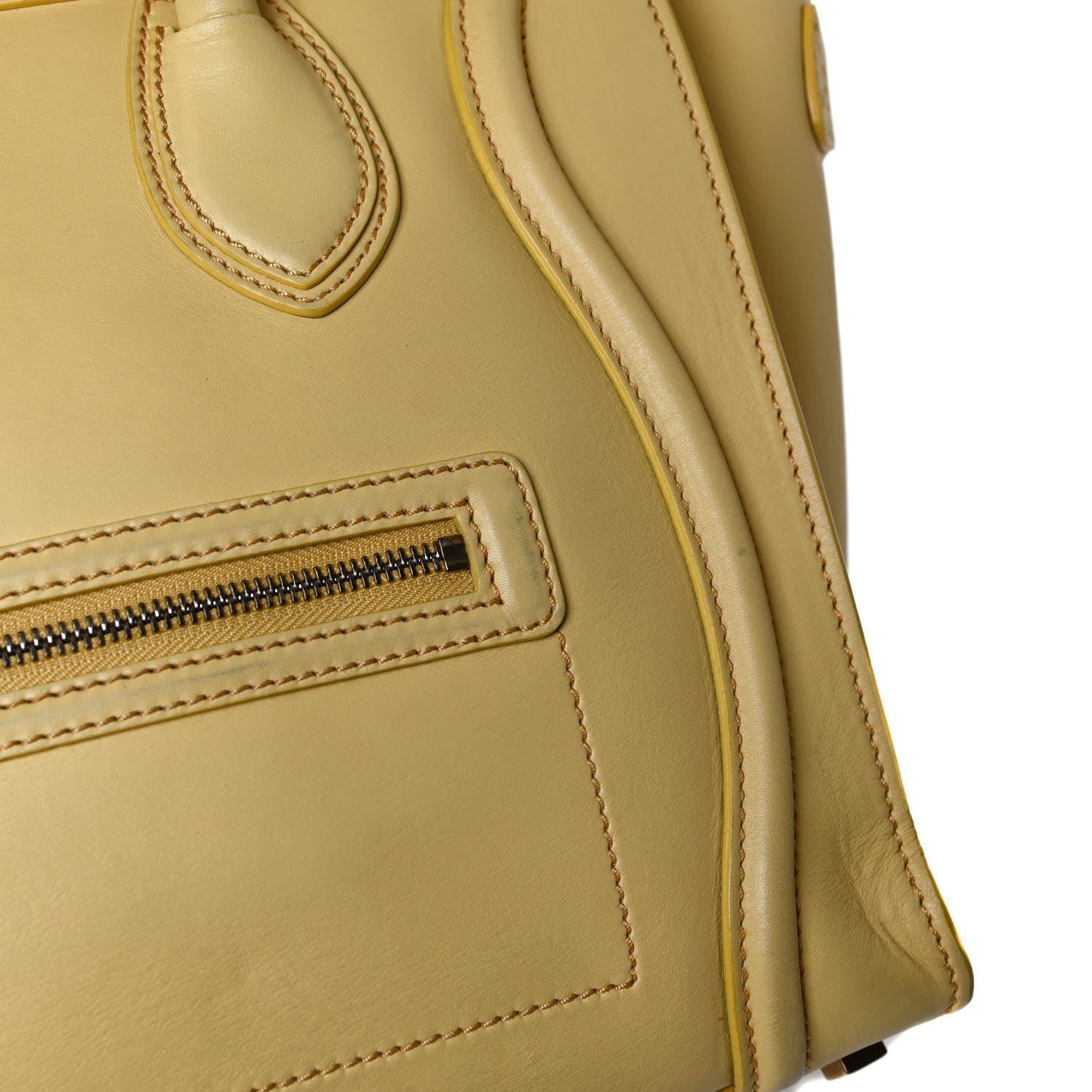 Celine Smooth Calfskin Mini Luggage Butter 13 of 16