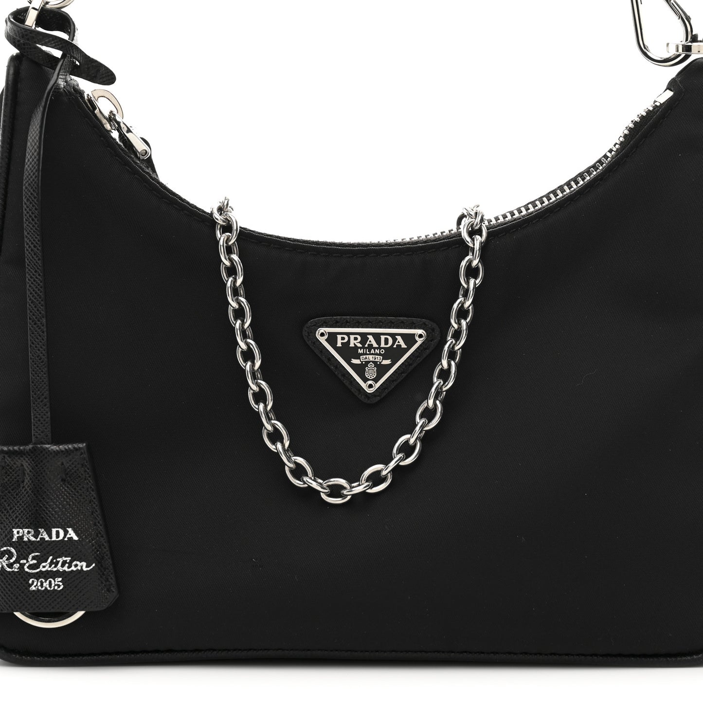 Nylon Re-Edition 2005 Shoulder Bag Black