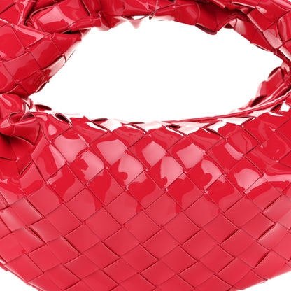 Bottega Veneta Patent Nappa Intrecciato Mini Jodie Candy Stripe 8 of 12