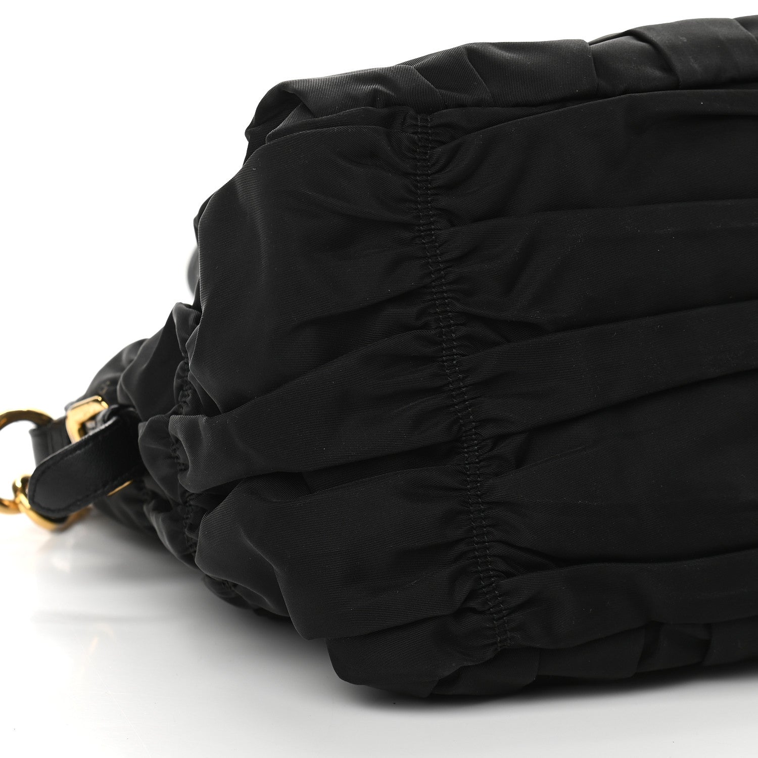 Prada Tessuto Nylon Gaufre Tote Black 7 of 10