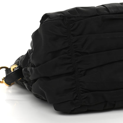 Prada Tessuto Nylon Gaufre Tote Black 7 of 10