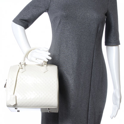 Louis Vuitton Damier Facette Speedy Cube MM Creme 2 of 7