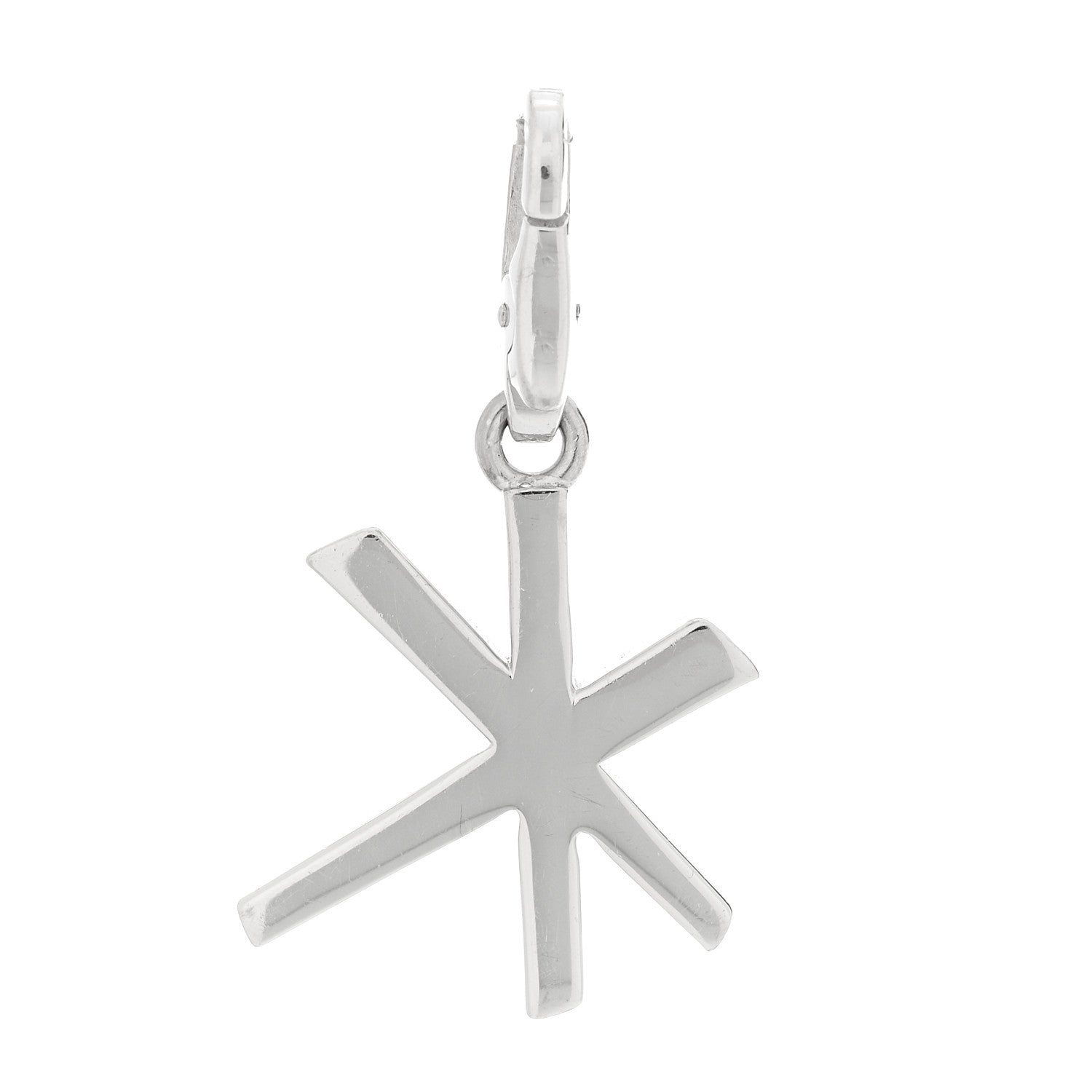 Cartier 18K White Gold Diamond Fireworks Pendant 3 of 4