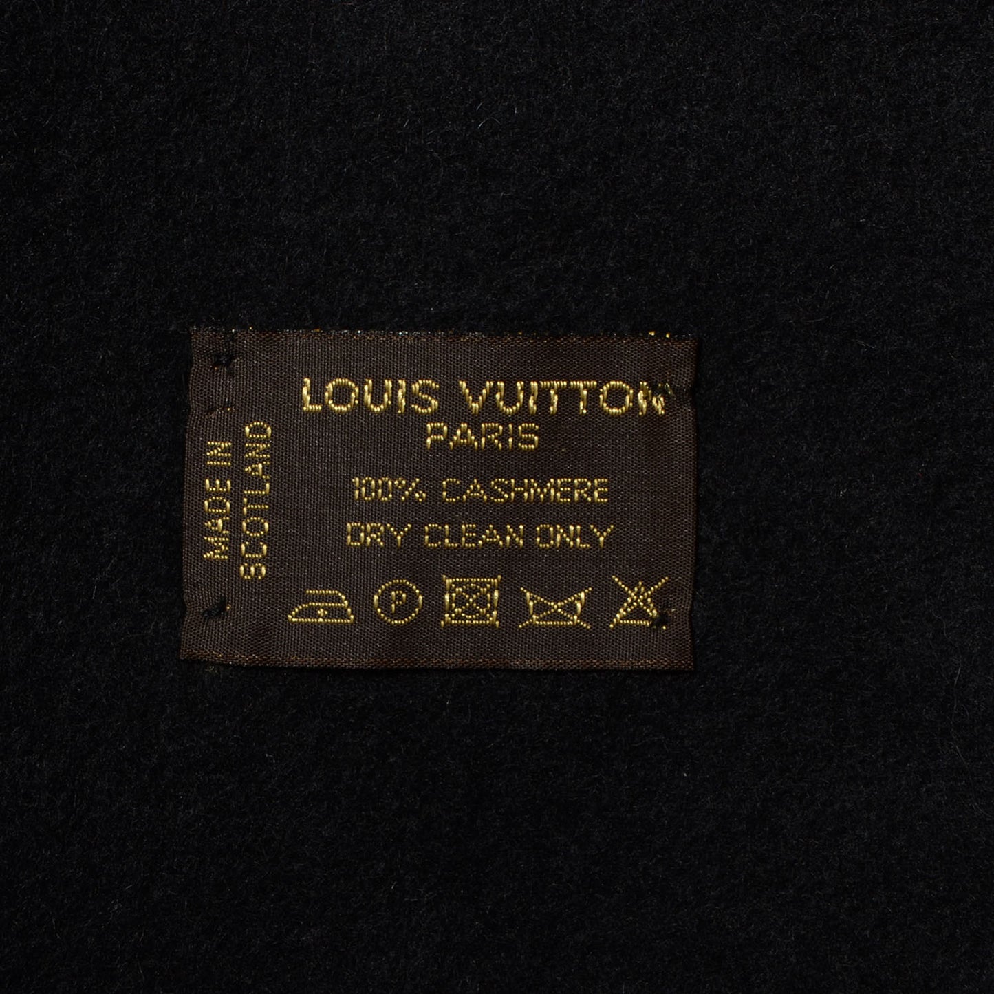 Cashmere Baroda Scarf Black