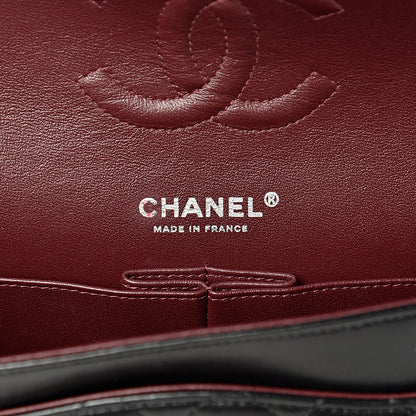 Chanel Lambskin Quilted Medium Double Flap Black 5 of 13