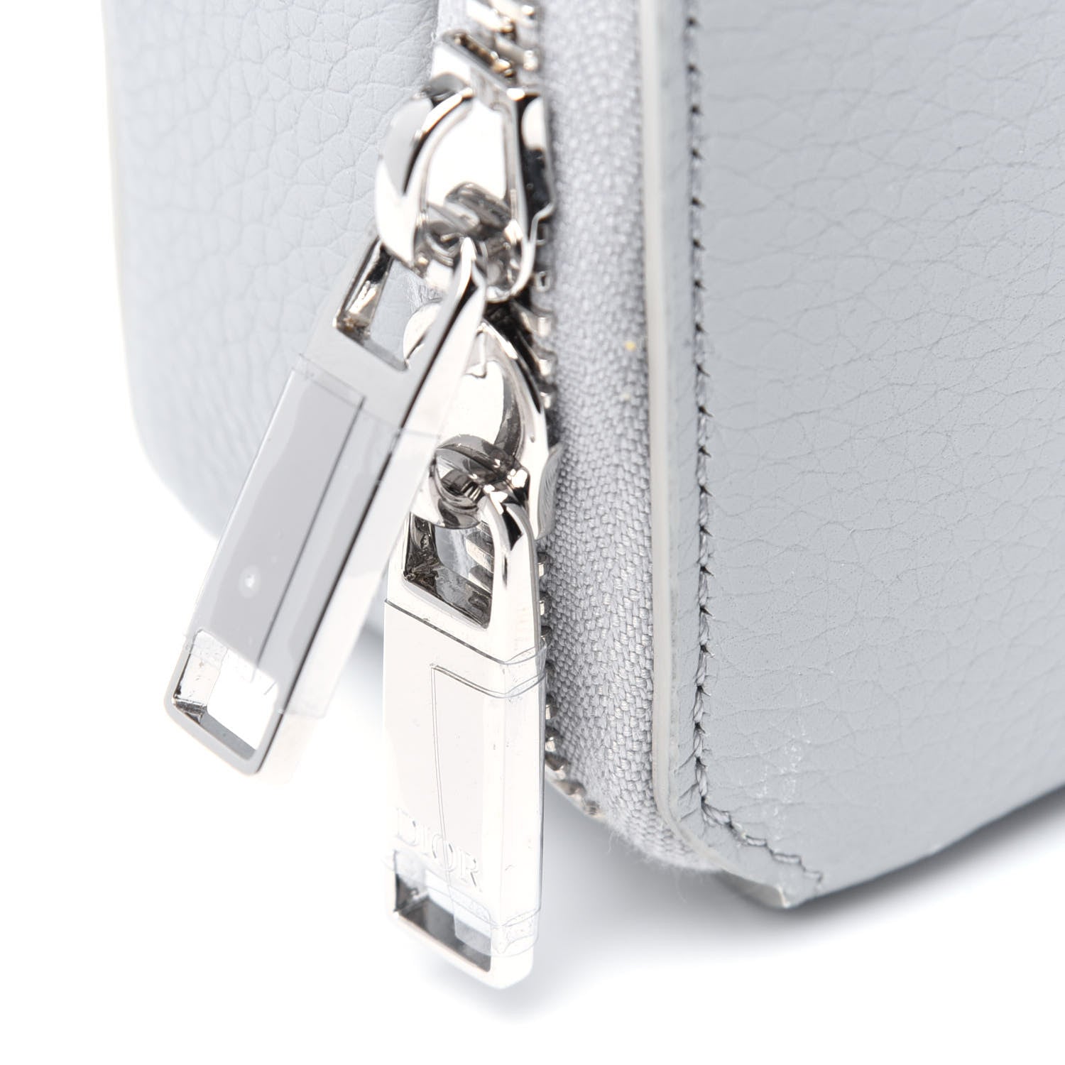 Christian Dior X AIR JORDAN Grained Calfskin Crossbody Grey 11 of 11