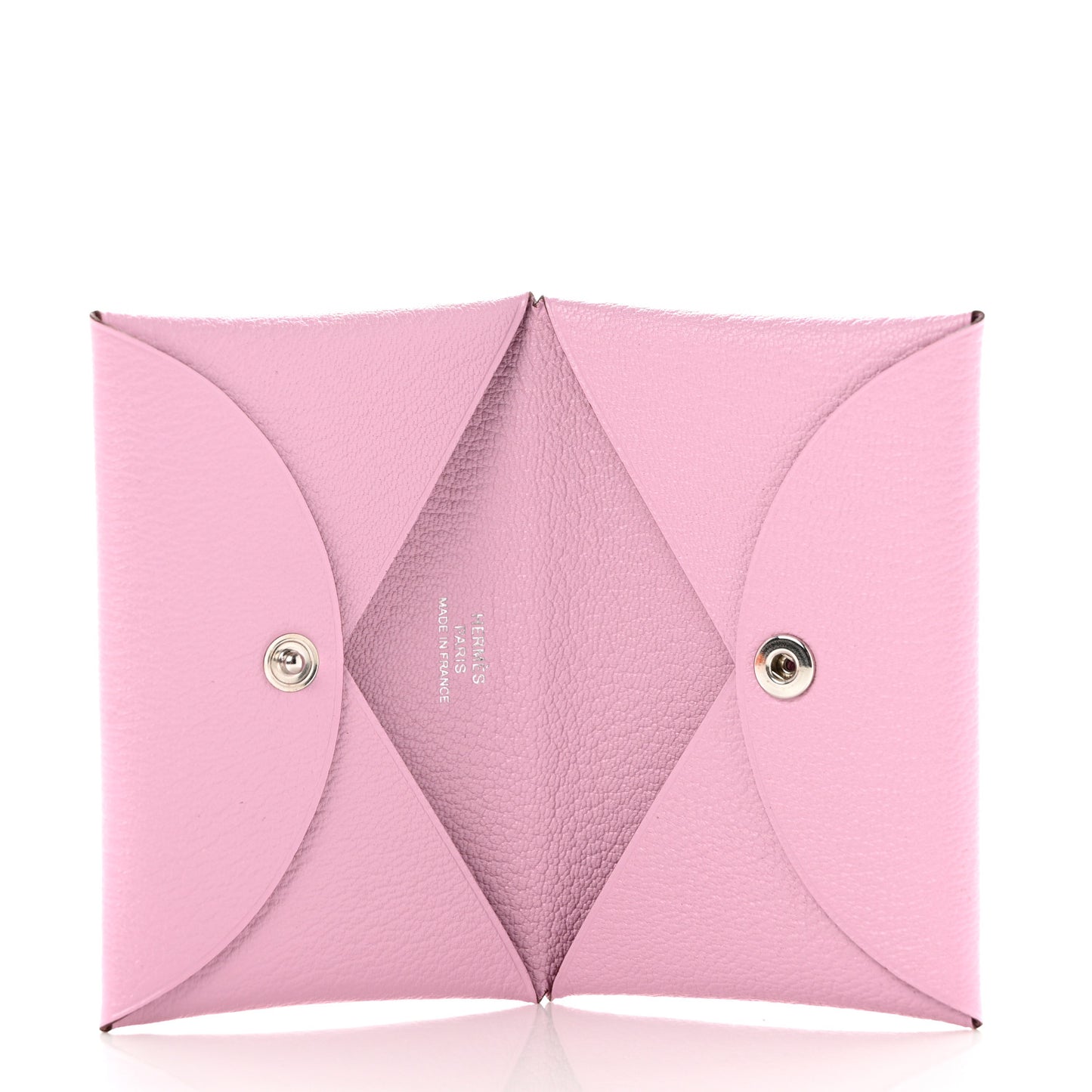 Chevre Mysore Calvi Card Case Mauve Sylvestre