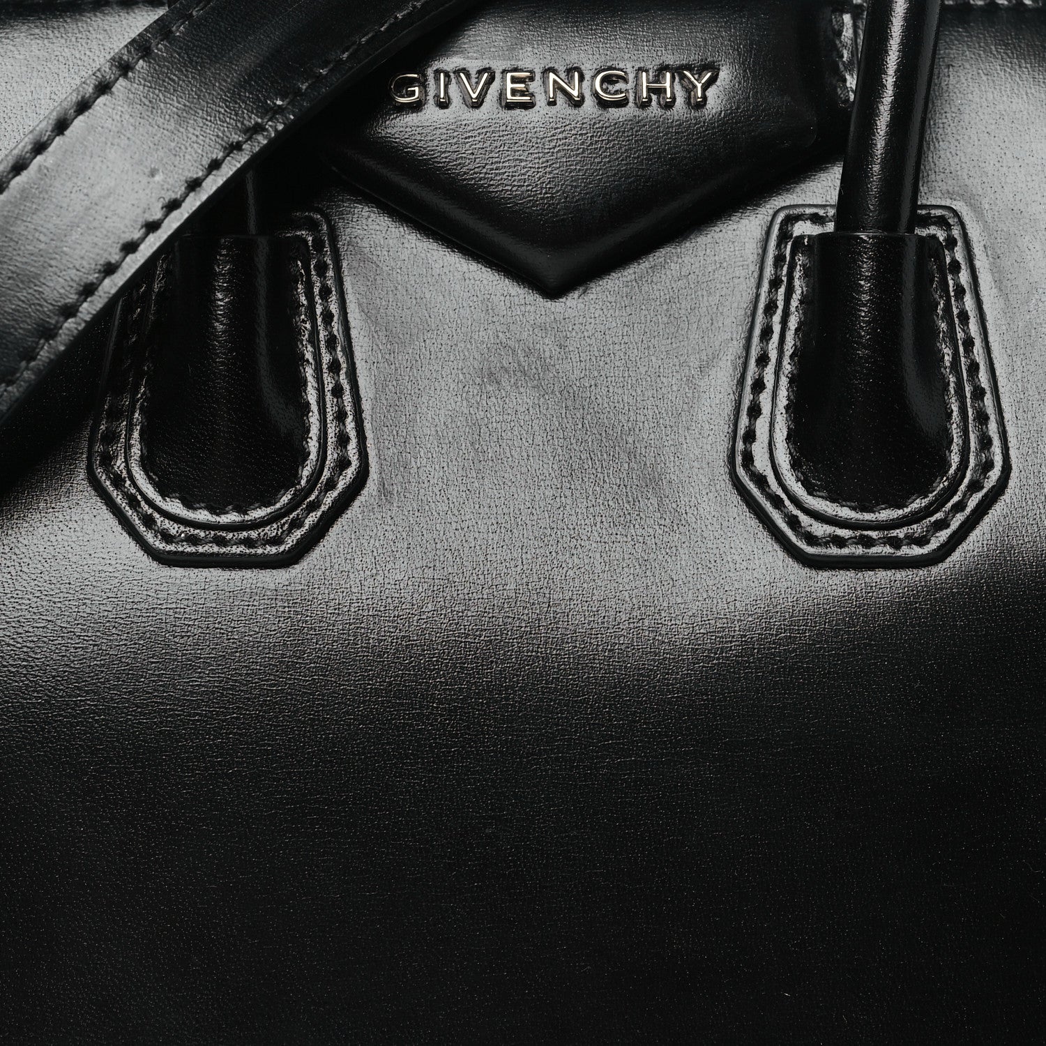 Givenchy Shiny Lord Calfskin Mini Antigona Black 8 of 13