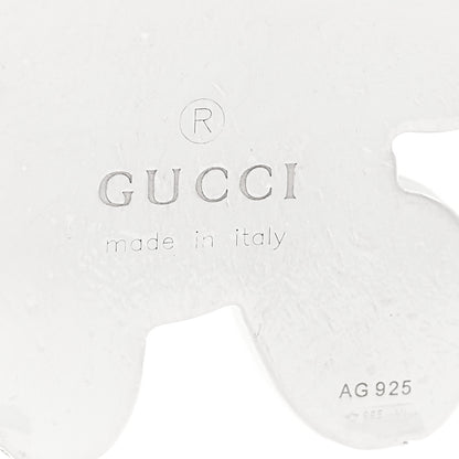 Gucci Sterling Silver Teddybear Key Chain 4 of 5