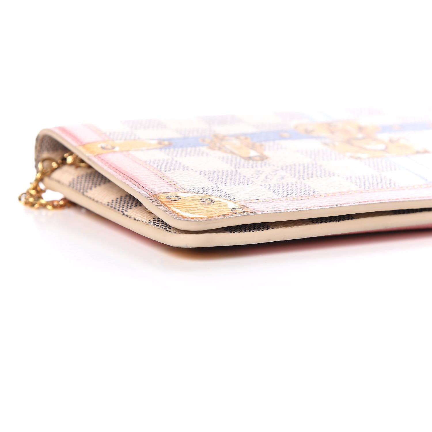 Louis Vuitton Damier Azur Summer Trunks Pochette Weekend 8 of 11