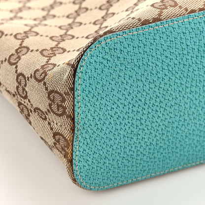 Gucci Monogram Shoulder Bag Turquoise 8 of 9