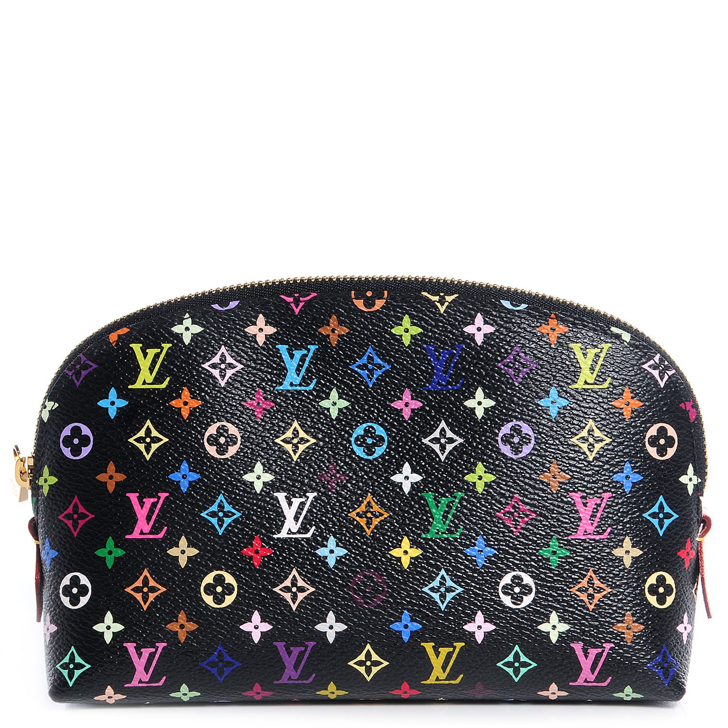 Louis Vuitton Monogram Multicolor Cosmetic Pouch Black Grenade 1 of 7
