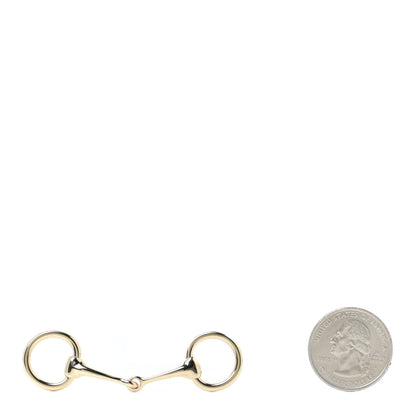 Hermes Permabrass Mors Scarf Ring Gold 2 of 4