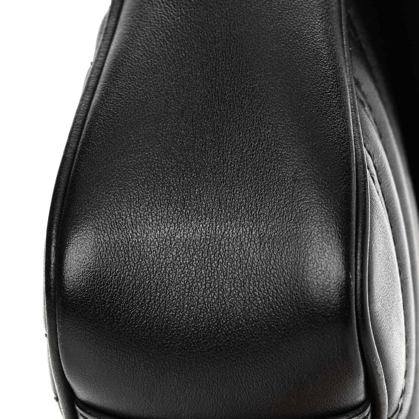 Calfskin Matelasse Mini GG Marmont Shoulder Bag Black