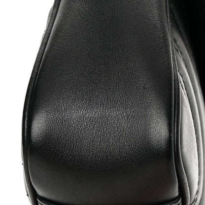 Gucci Calfskin Matelasse Mini GG Marmont Shoulder Bag Black 15 of 17