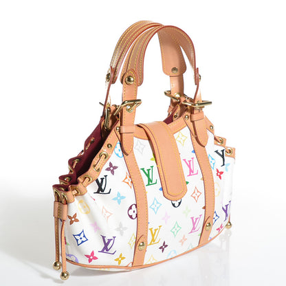 Louis Vuitton Monogram Multicolor Theda GM White 3 of 7