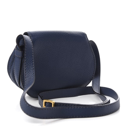Chloe Calfskin Mini Marcie Round Crossbody Bag Royal Navy 3 of 10