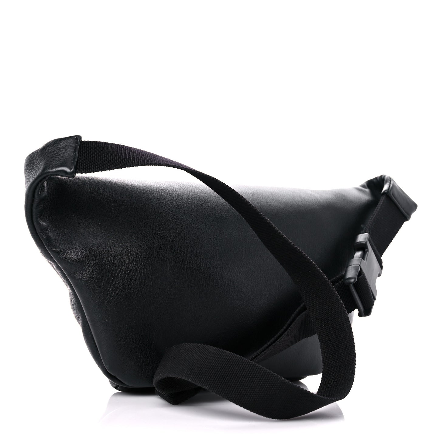 Calfskin Logo Everyday Beltpack Black
