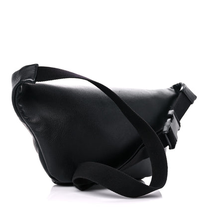Balenciaga Calfskin Logo Everyday Beltpack Black 3 of 14