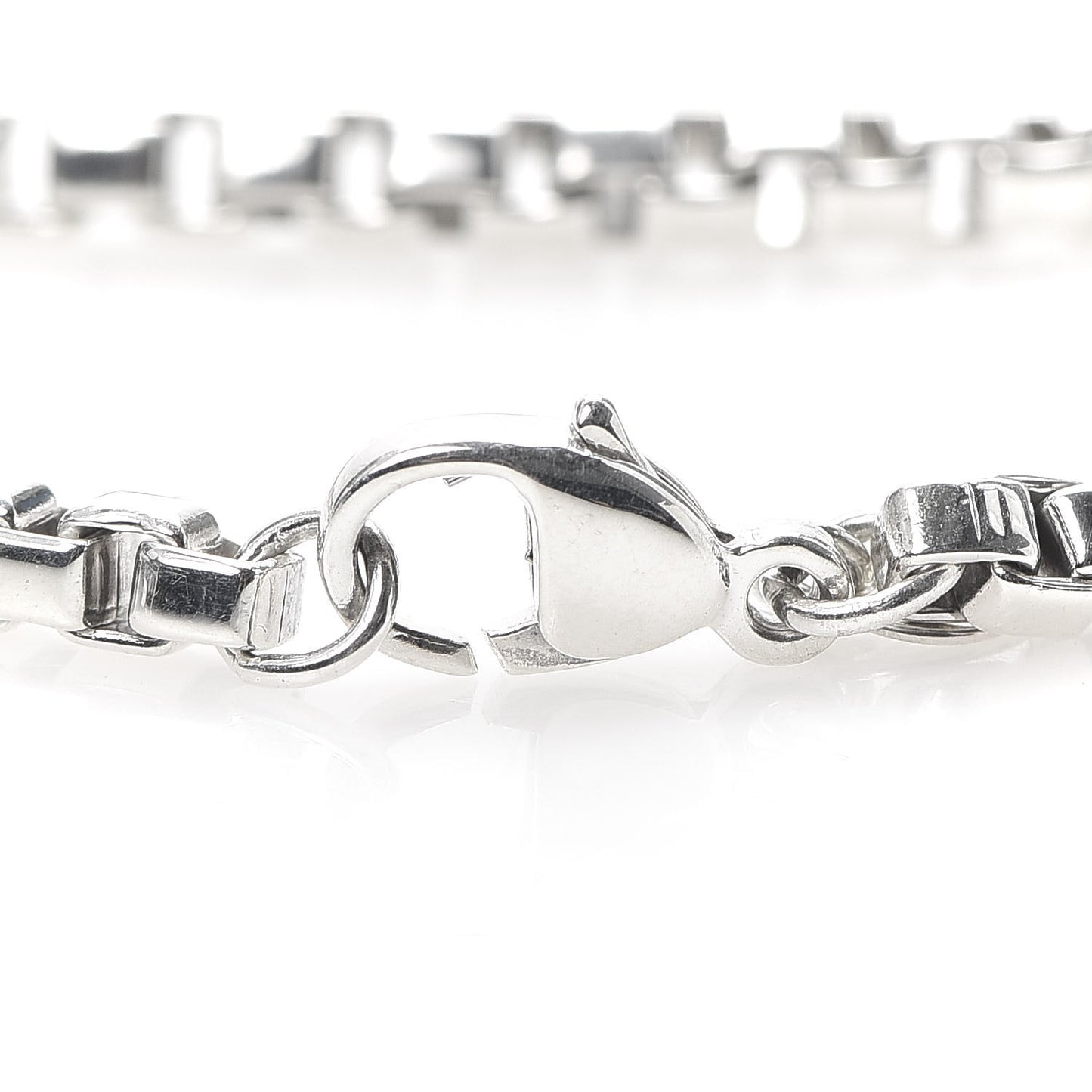 Sterling Silver 4mm Venetian Link Bracelet