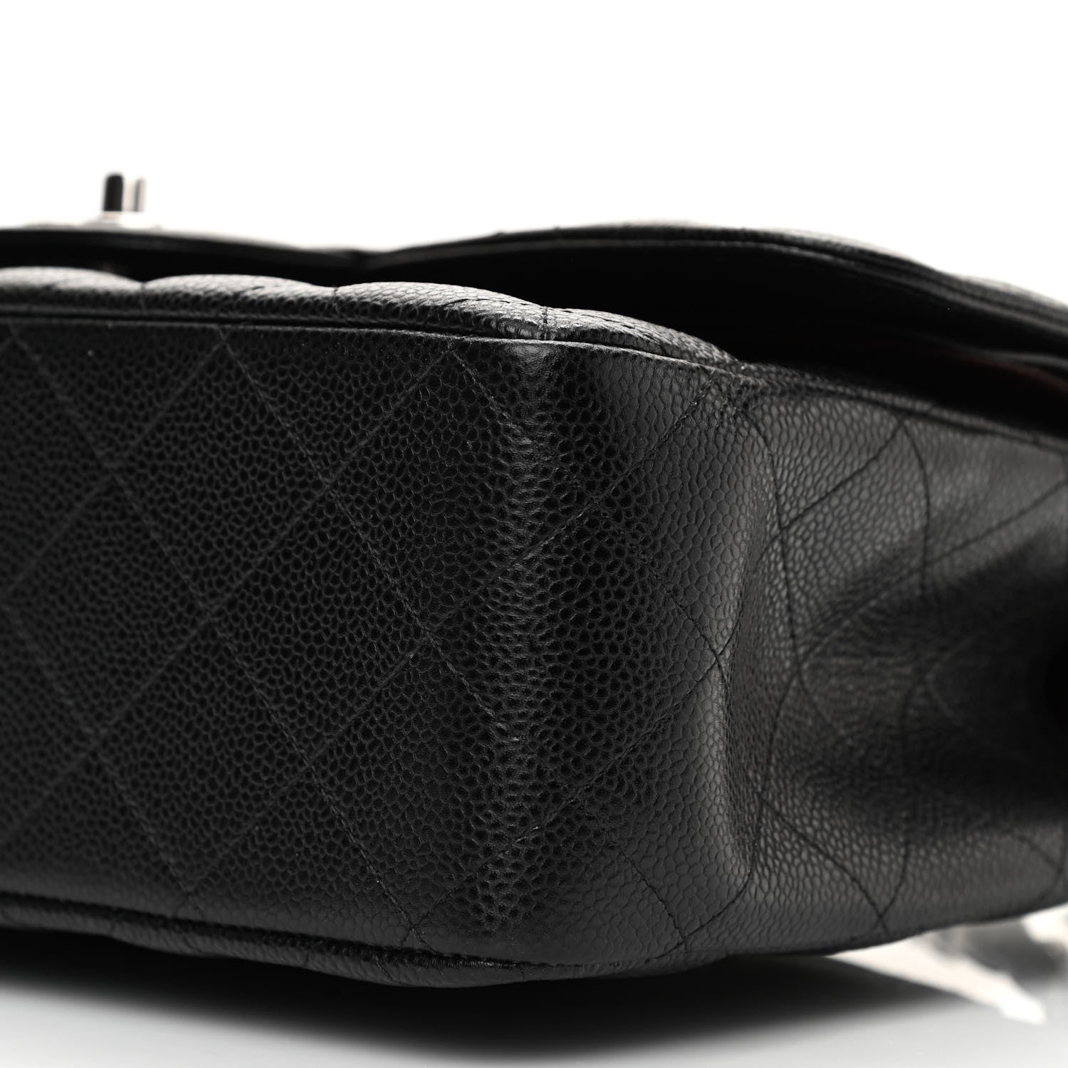 Chanel Caviar Quilted Jumbo Double Flap Black 10 of 10