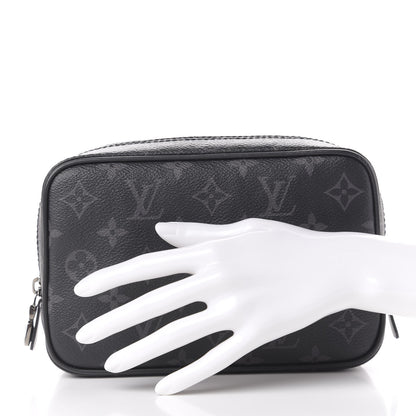 Louis Vuitton Monogram Eclipse Toilet Pouch PM 2 of 9
