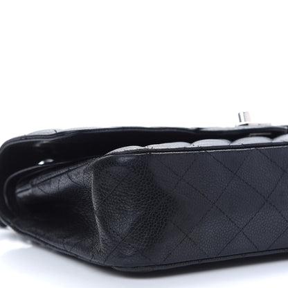 Chanel Caviar Quilted Medium Double Flap Black 8 of 9