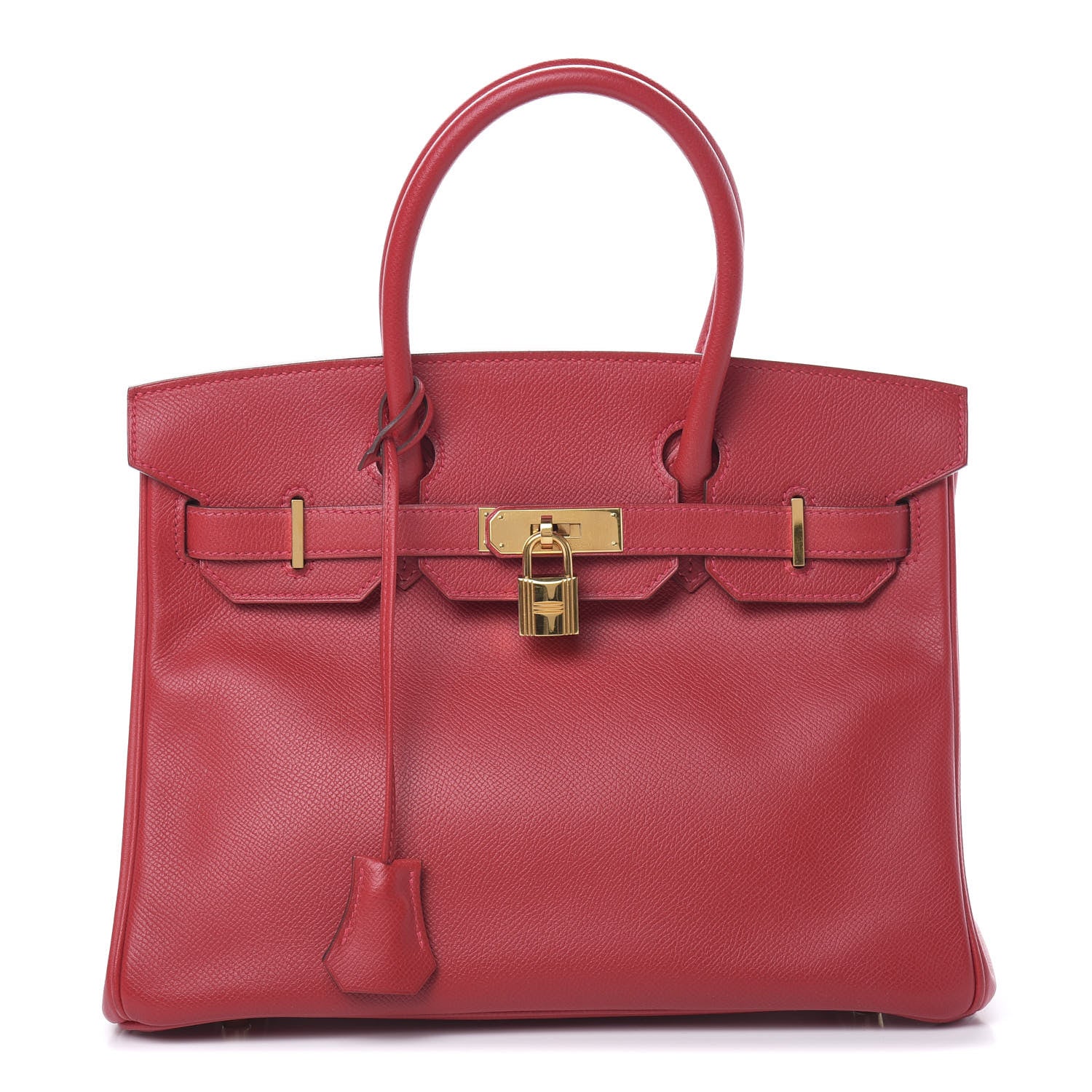 Hermes Epsom Birkin 30 Rouge Casaque 1 of 13